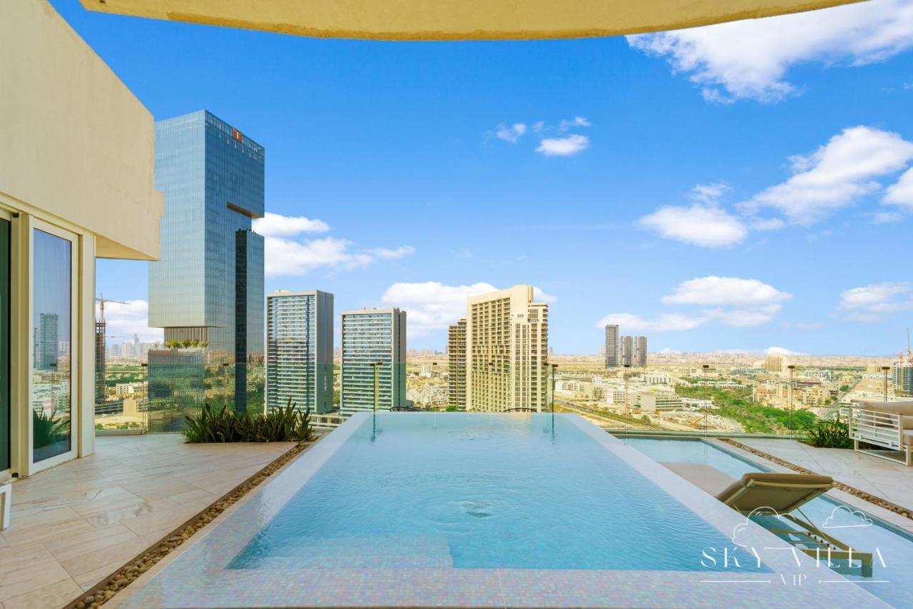 Five Jumeirah Village - Luxury Sky Villa Private Pool Dubai Bagian luar foto